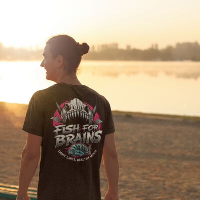 "Shark Attack" Unisex Straight Cut Cotton Tee Thumbnail